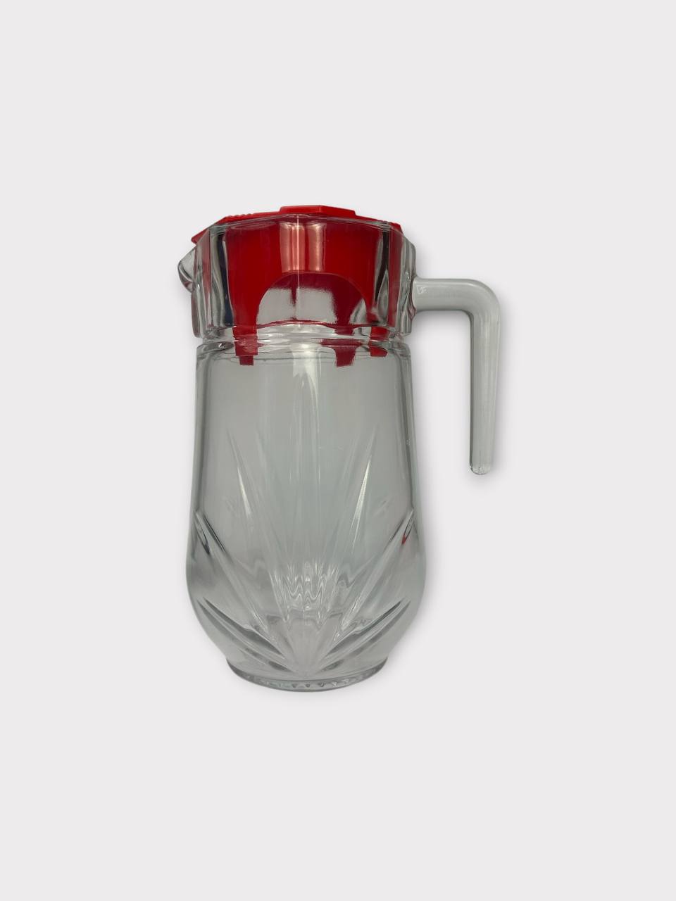 Isfahan Glass "Naziz" grafini, qopqoqli, 1.5 L (Eron)