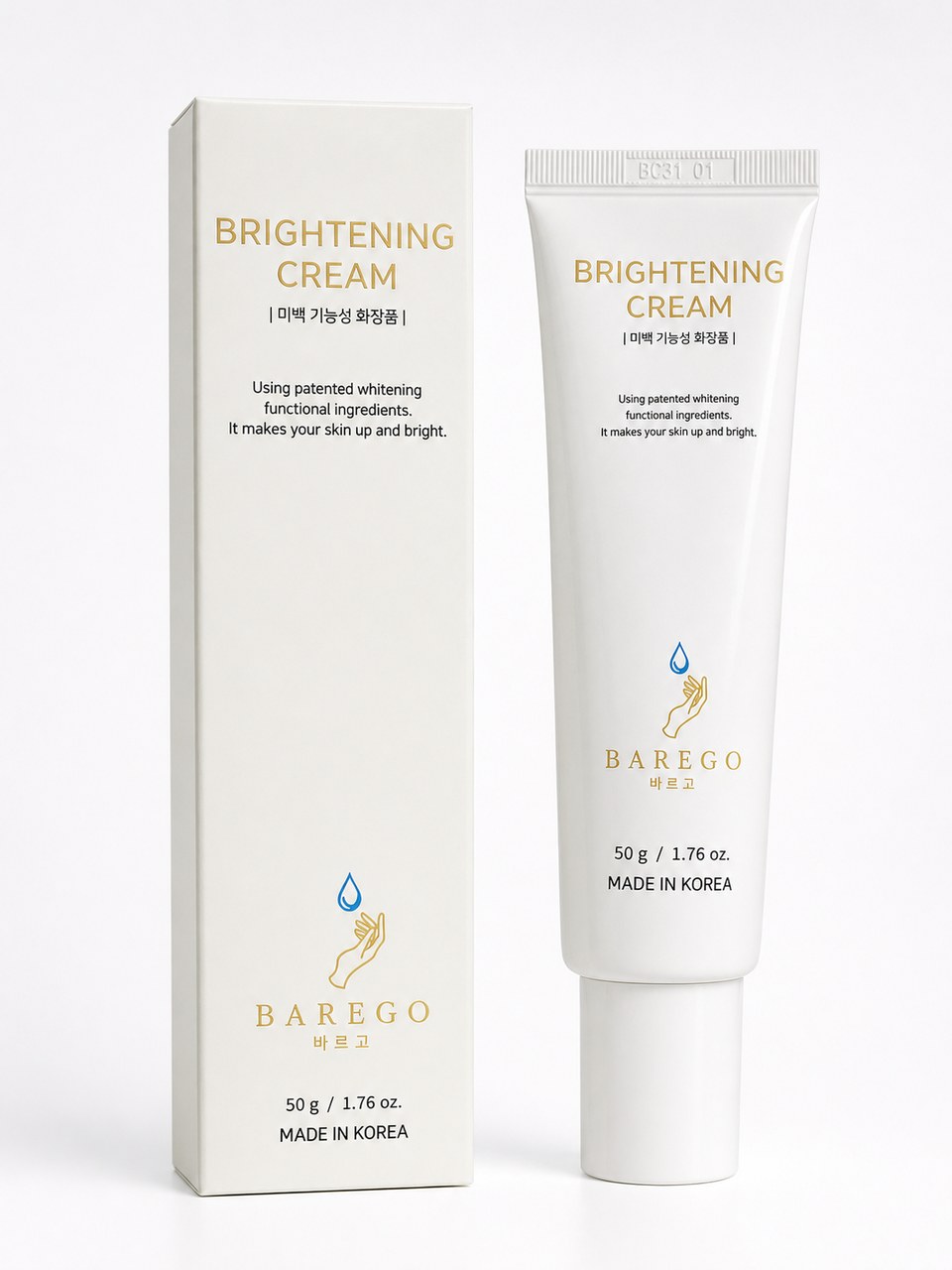 BAREGO oqartiruvchi krem, 50 g