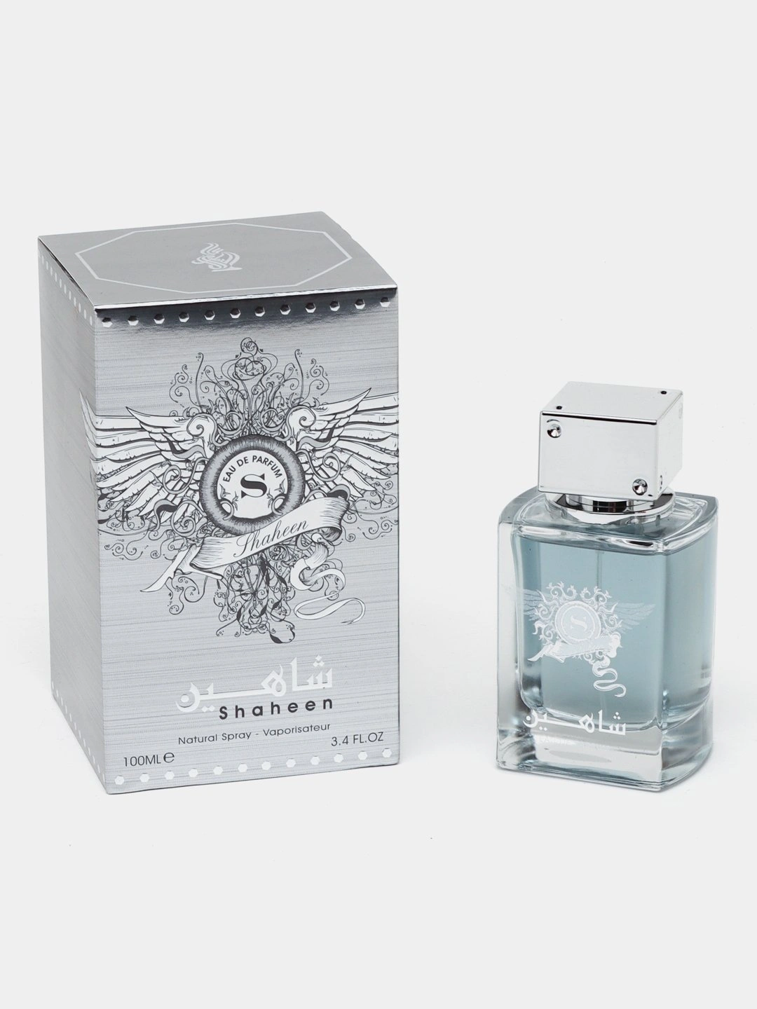 Lattafa Shaheen Silver erkaklar va ayollar atiri (Unisex), 100 ml