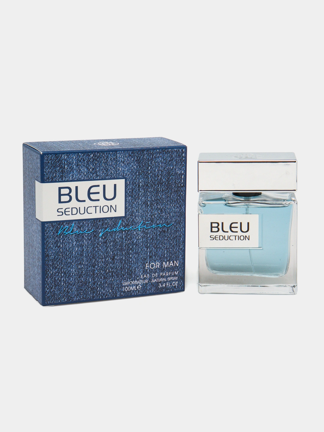 Fragrance World Bleu Seduction for Man erkaklar parfyum suvi, 100 ml