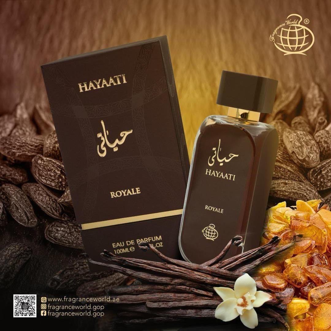 Fragrance World Hayaati Royale / Beau erkaklar atiri, 100 ml