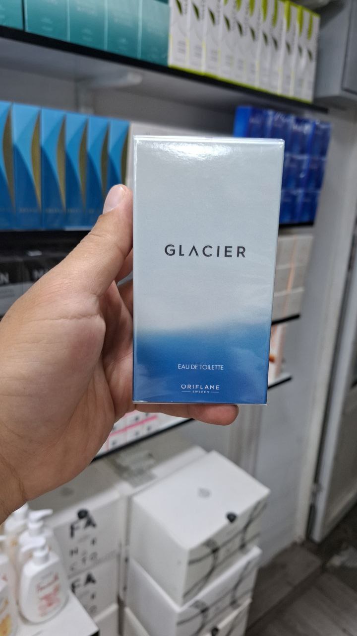 Oriflame Glacier — Erkaklar uchun parfyumlangan tualet suvi, 100 ml - Ko'k
