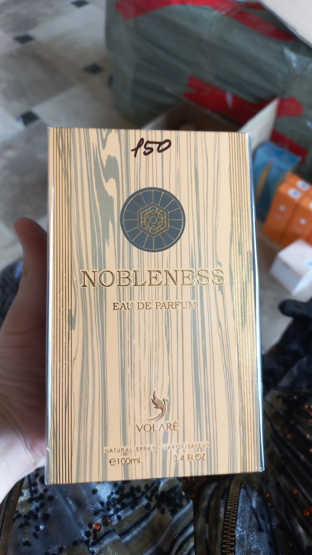 Volare Nobleness Erkaklar parfyumeriya suvi, 100 ml - Bug‘doy rang