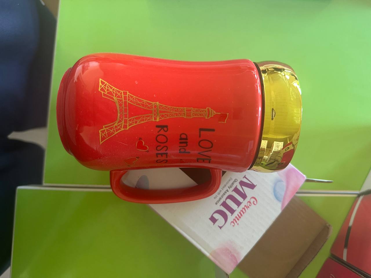 Kaveh Junior 3 sharbat va suv bokallari to'plami, 340 ml - Och qizil