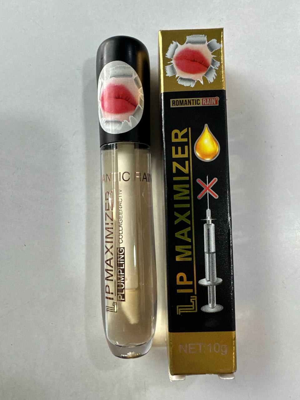 Romantic Rain Lip Maximizer lab kattalashtiruvchi blesk - Oltin